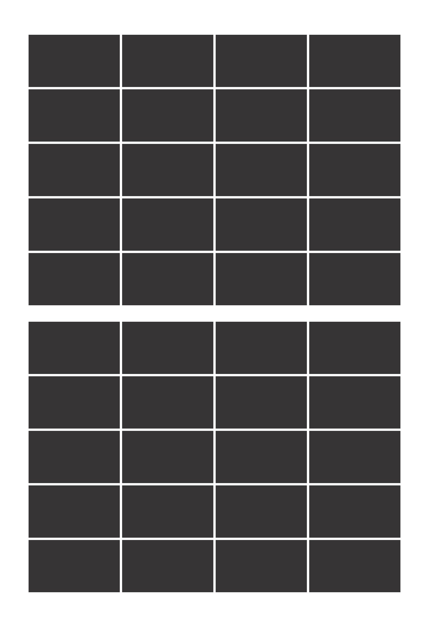 iberry's 108 pieces Waterproof Vinyl Stickers for Mason Jars Glass Bottle, Decals Craft, Kitchen Jar (Paper, 7 cm x 4 cm, Black, 108 Piece) -(10)