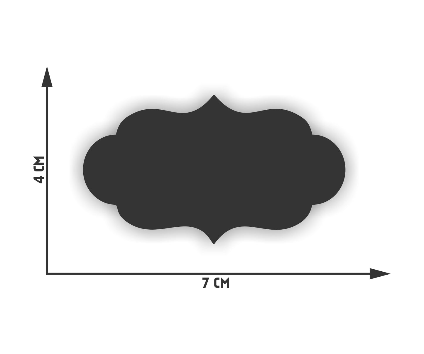 iberry's 108 pieces Waterproof Vinyl Stickers for Mason Jars Glass Bottle, Decals Craft, Kitchen Jar (Paper, 7 cm x 4 cm, Black, 108 Piece) -(2)