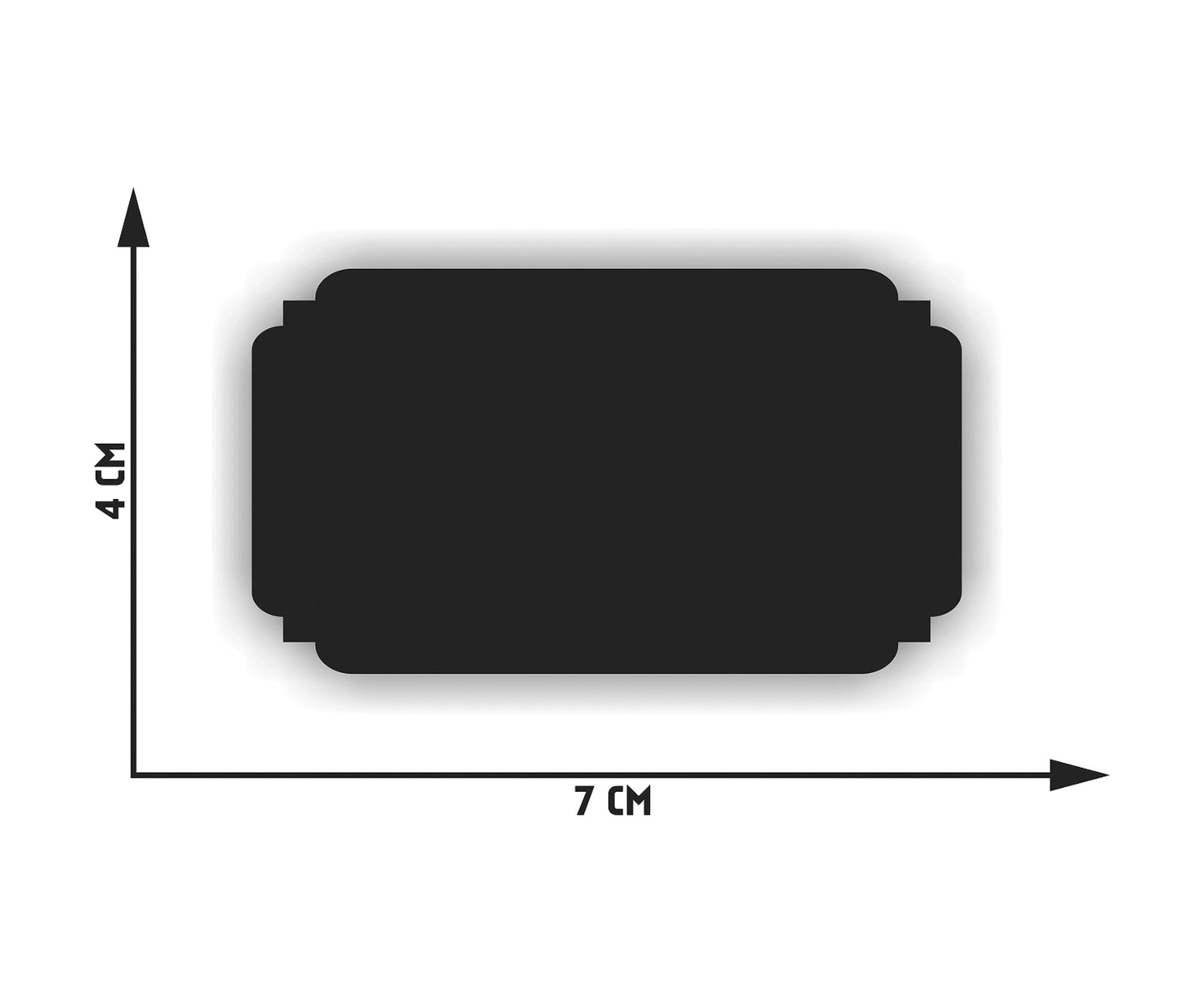 iberry's 108 pieces Waterproof Vinyl Stickers for Mason Jars Glass Bottle, Decals Craft, Kitchen Jar (Paper, 7 cm x 4 cm, Black, 108 Piece) -(3)