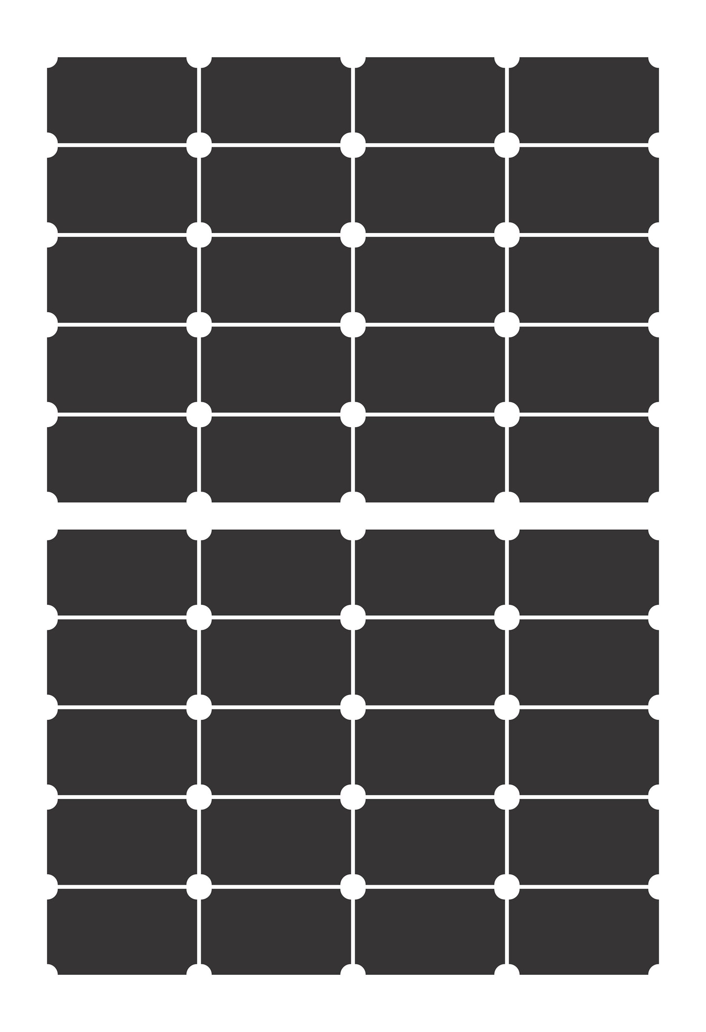 iberry's 108 pieces Waterproof Vinyl Stickers for Mason Jars Glass Bottle, Decals Craft, Kitchen Jar (Paper, 7 cm x 4 cm, Black, 108 Piece) -(6)