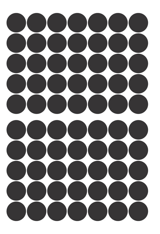 iberry's 108 pieces Waterproof Vinyl Stickers for Mason Jars Glass Bottle, Decals Craft, Kitchen Jar (Paper, 7 cm x 4 cm, Black, 108 Piece) -(7)