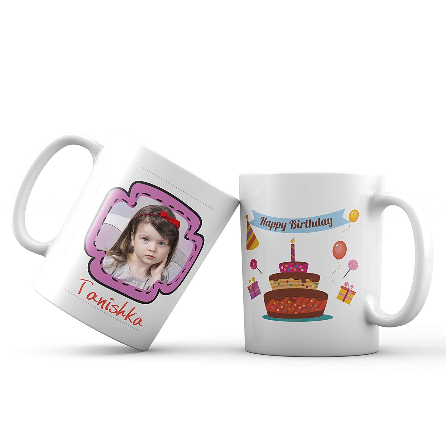 iberry's Customized/ Personalized Photo Coffee Mugs | Birthday gift | customized birthday gift with name & photo  - (68)