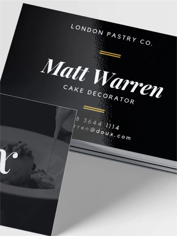 Gloss Laminated Business Cards