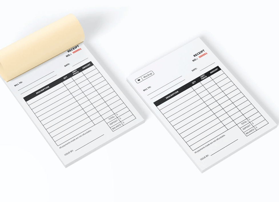 Bill Book (Binded-A4) Black & White