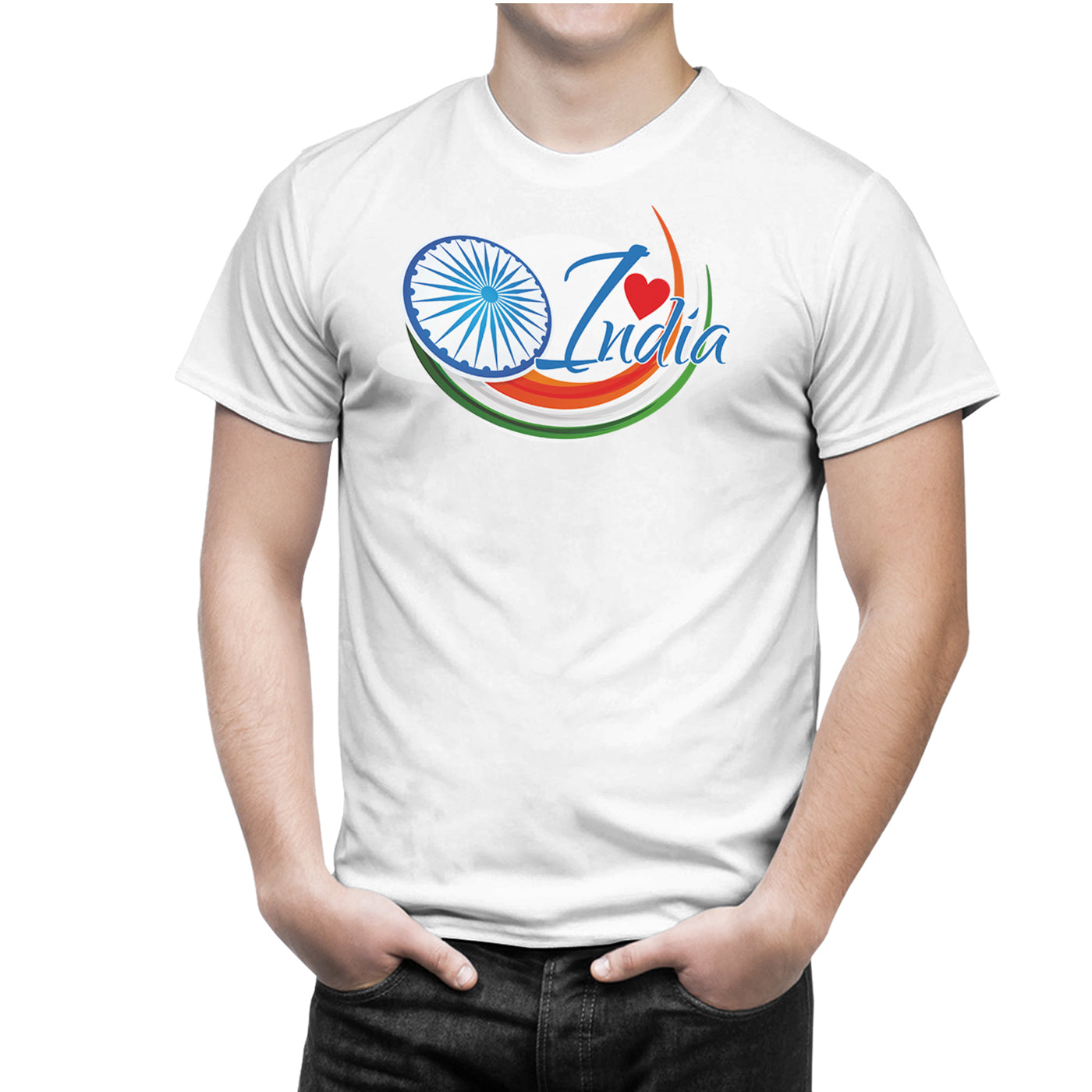 iberry's Independence day t shirt | Republic day t shirts |India t shirts |Patriotic tshirt |15 August t shirts |Round neck cotton tshirts -04