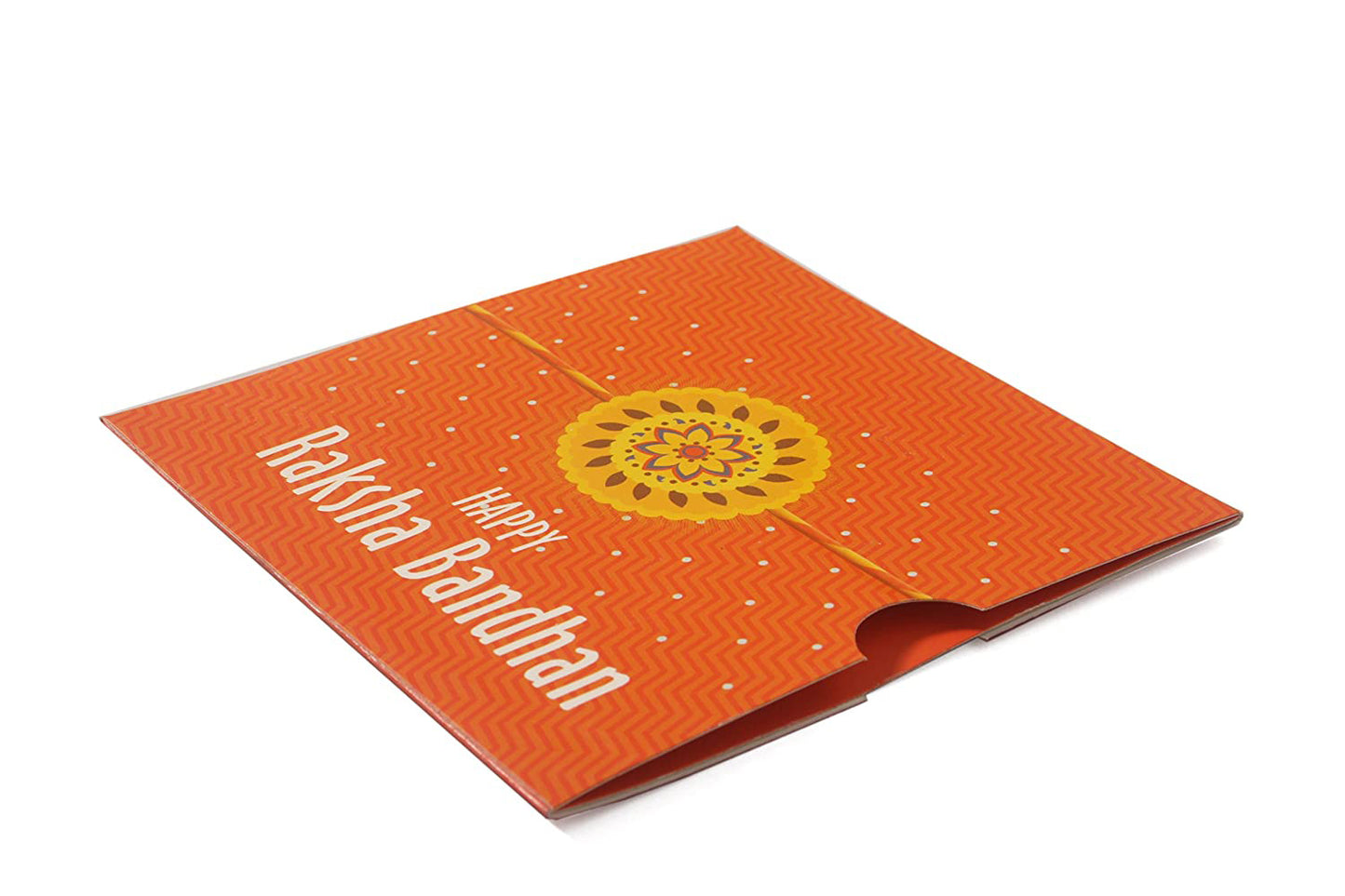iberry's Rakhi Gift Pack with Set of one Rakhi, Greeting Card and Roli Chawal for Brother|Rakhi Combo with Branded Packaging-2424