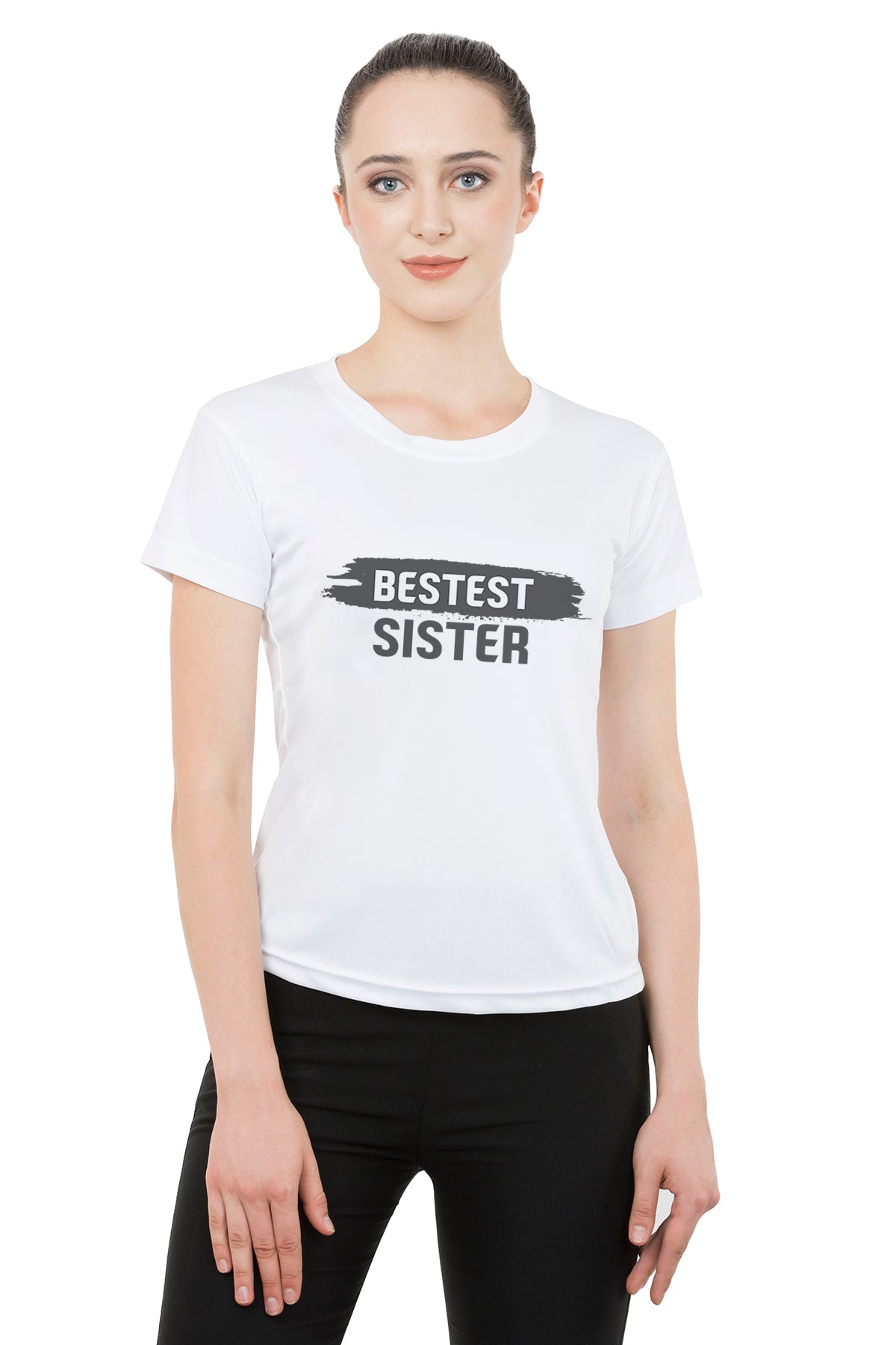Bestest Sister- Bestest Brother matching Sibling t shirts - white