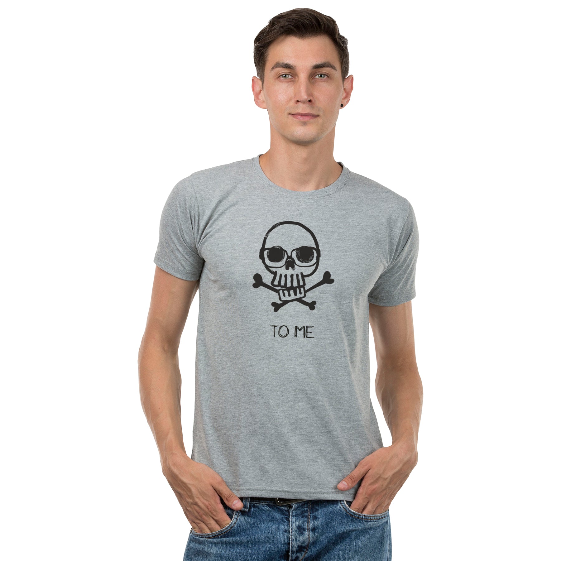 You are Perfect matching Couple T shirts- Grey