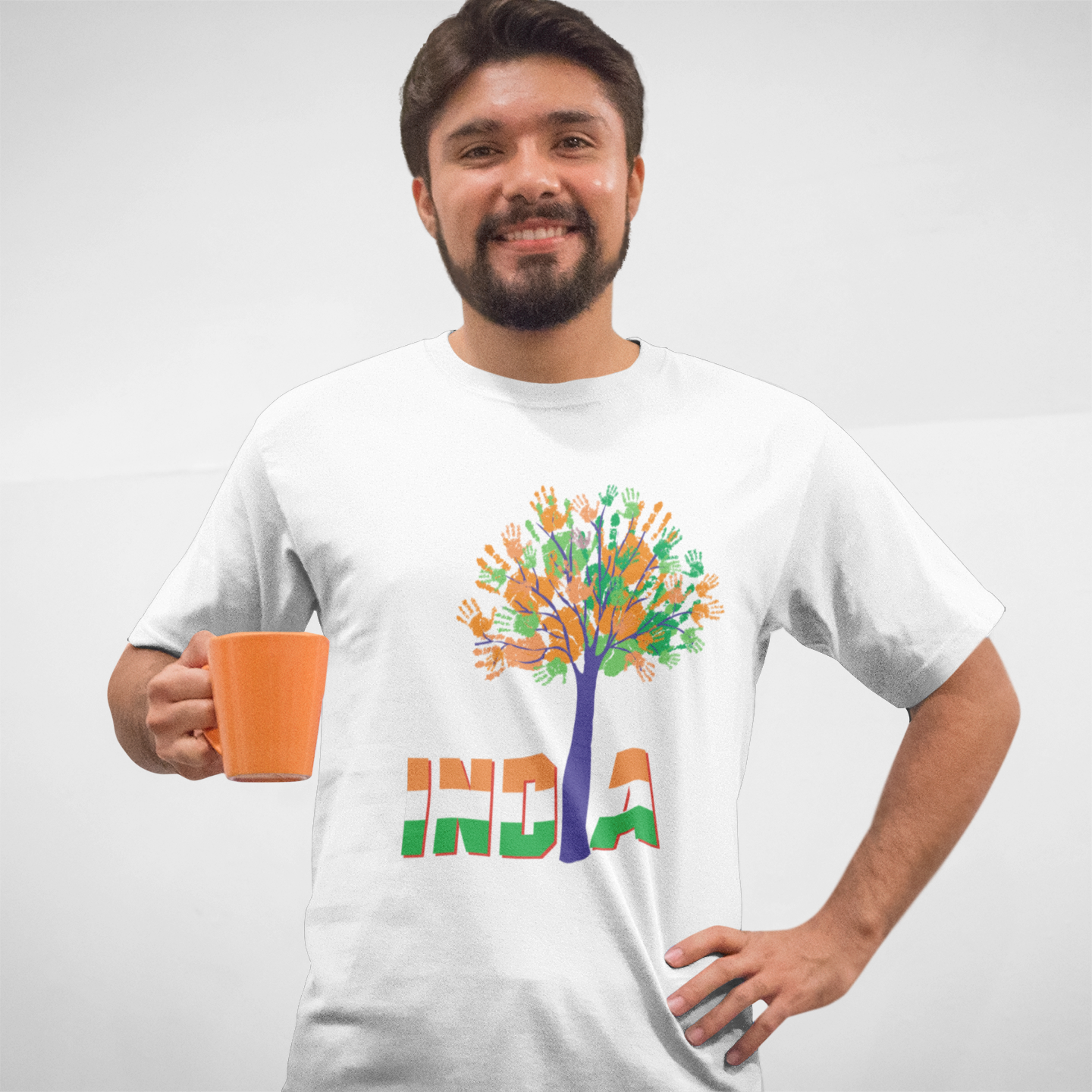 iberry's Independence day t shirt | Republic day t shirts |India t shirts |Patriotic tshirt |15 August t shirts |Round neck cotton tshirts -22