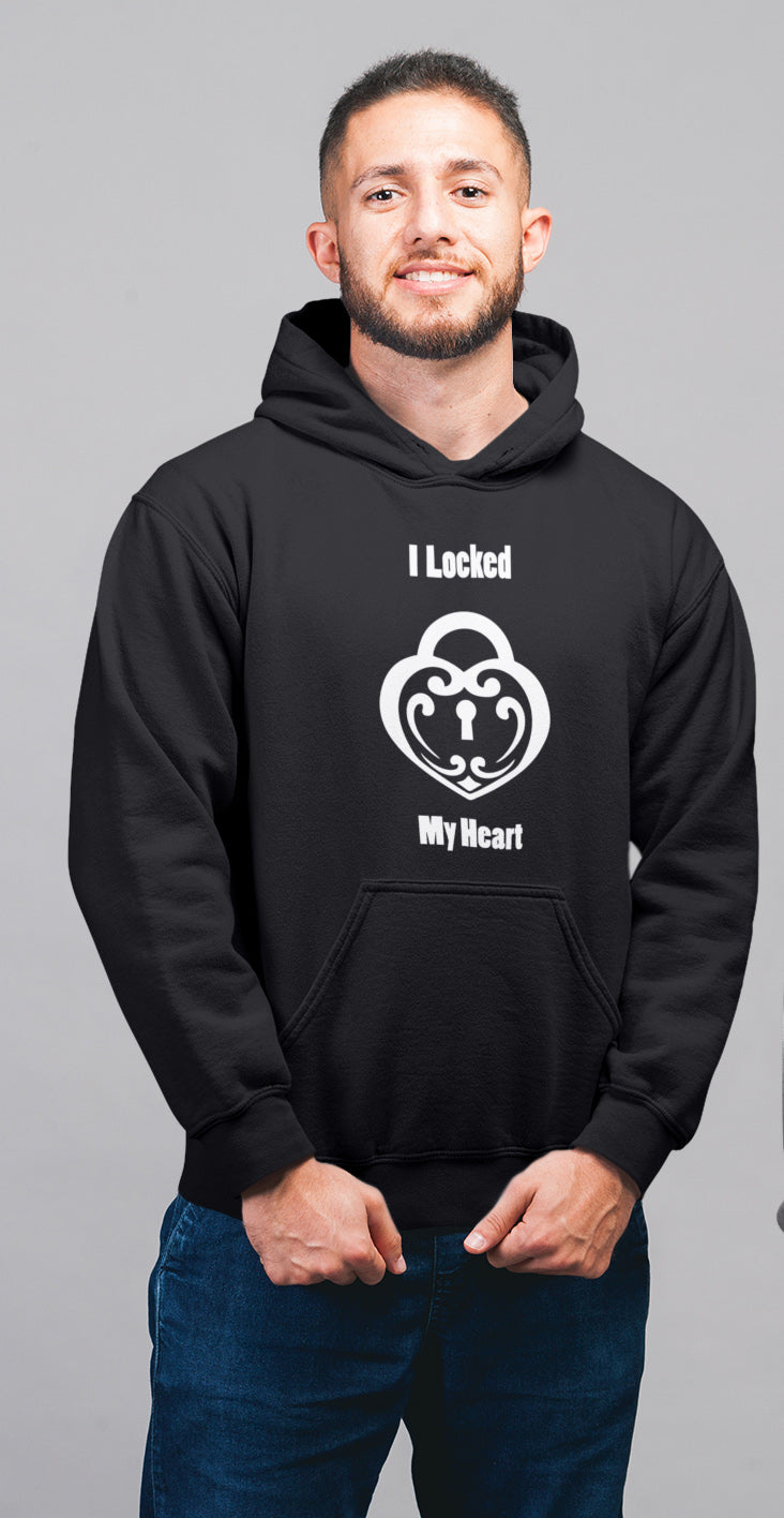 Lock and Key Matching Couple Cute Sweatshirts | Couple Hoodies- Black