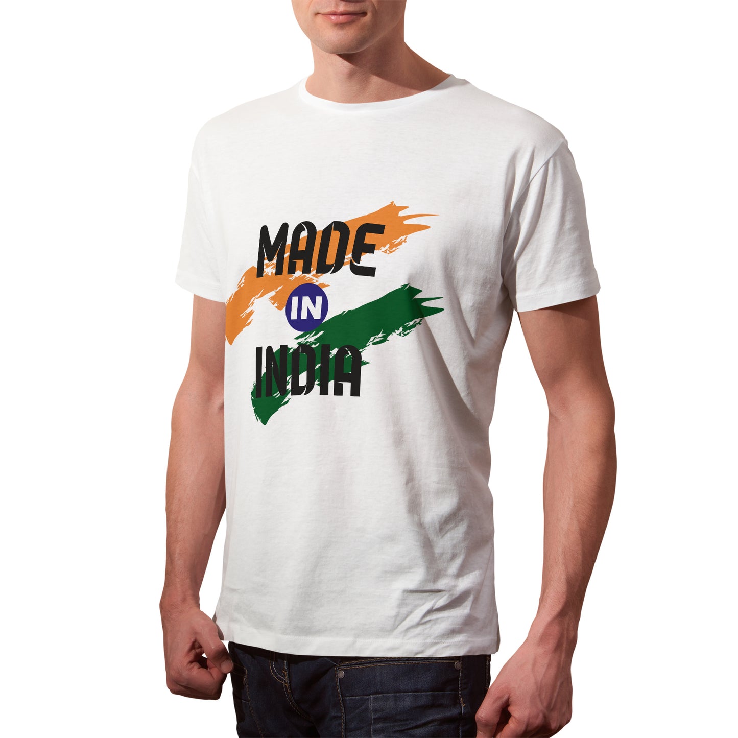 iberry's Independence day t shirt | Republic day t shirts |India t shirts |Patriotic tshirt |15 August t shirts |Round neck cotton tshirts -01