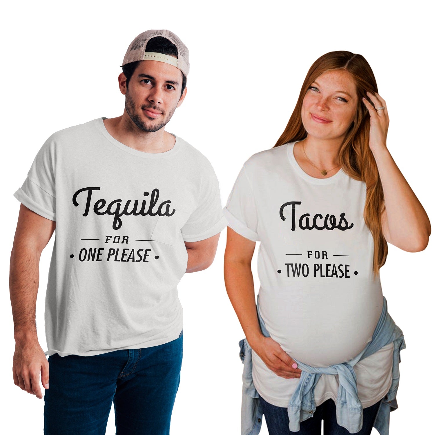 Imidlertid brug tuberkulose Tacos for two Maternity Dress |Maternity Couple Tshirt by iberry's –  theiberrysstore