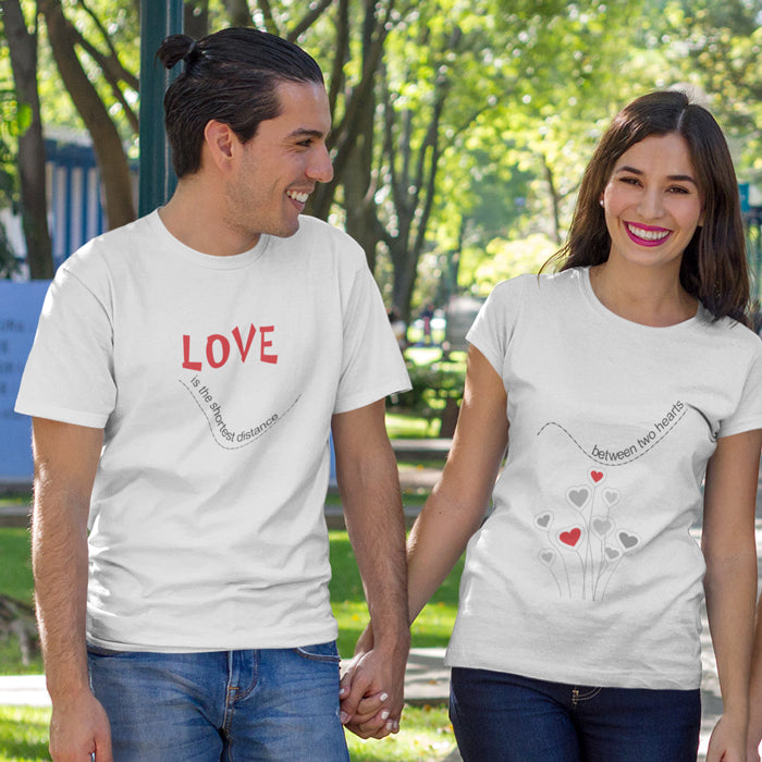 Two Hearts T-Shirts for Sale