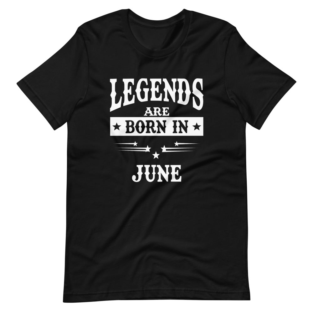 iberry's Birthday month T Shirt for Men |June Birthday Month Tshirt | Half Sleeve T-Shirt | Round Neck T Shirt |Cotton T-Shirt for Men- (06)