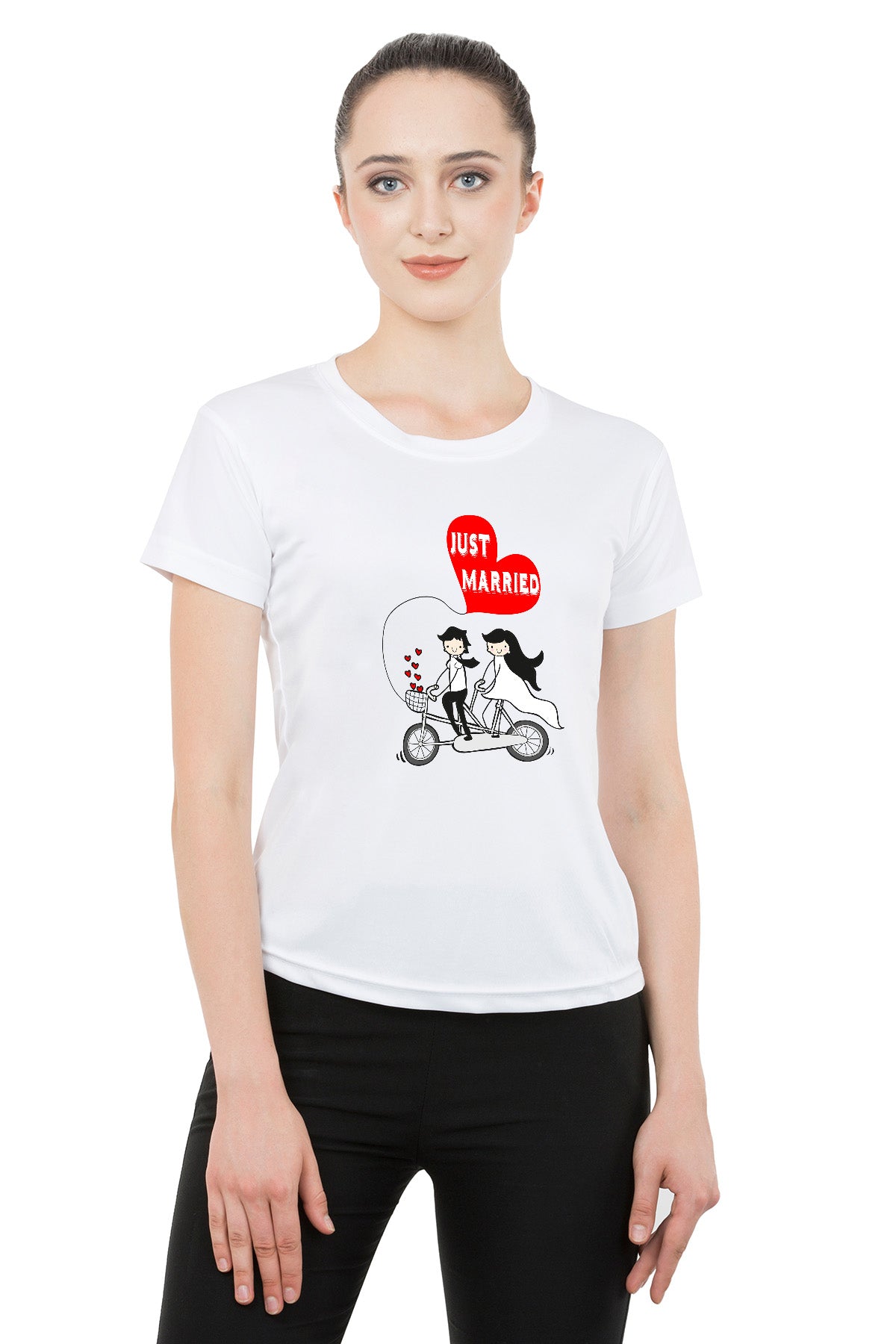 Bride Groom t shirt|wedding tshirts|Couple t shirts Just married- White 12