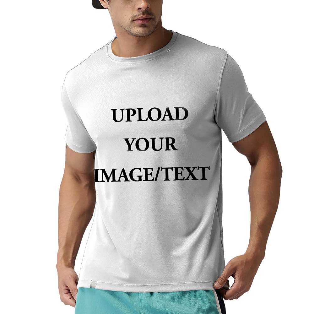 Personalized Cotton Printed T shirts for Men | Customized Round Neck Tshirt for Men-01