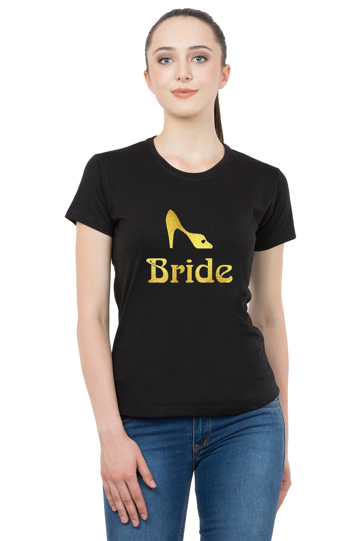 Bride Groom t shirt|wedding tshirts|Couple T shirts- Blackgold 06