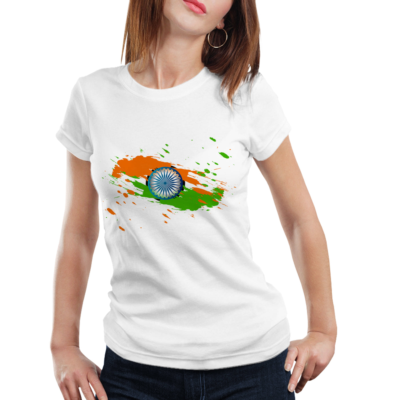 iberry's Independence day t shirt | Republic day t shirts |India t shirts |Patriotic tshirt |15 August t shirts |Round neck cotton tshirts -08