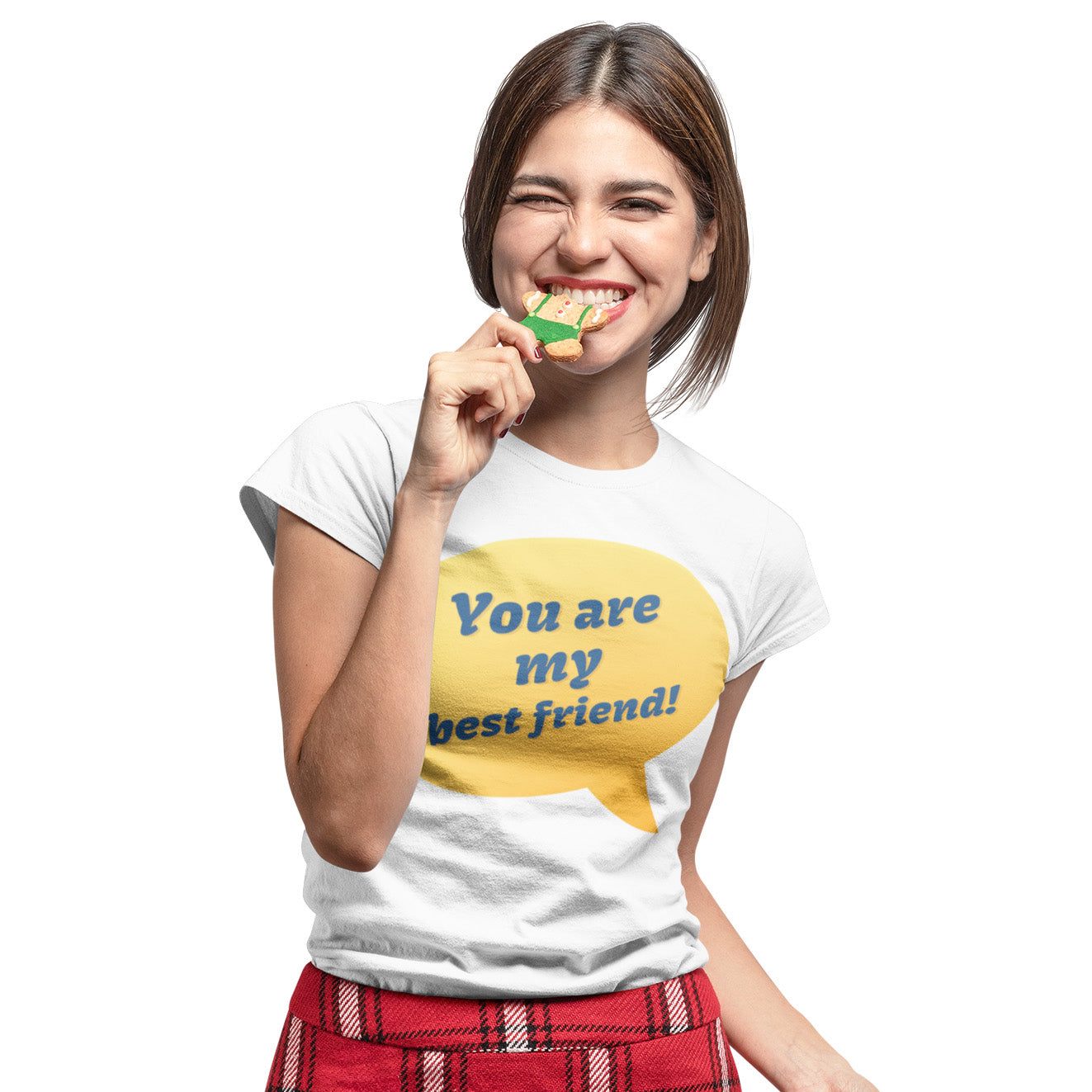 iberry's My Best Friend Tshirts Combo, Bff T shirt for men and women, Round neck Cotton Unisex Tshirts -(Set of 2)-03