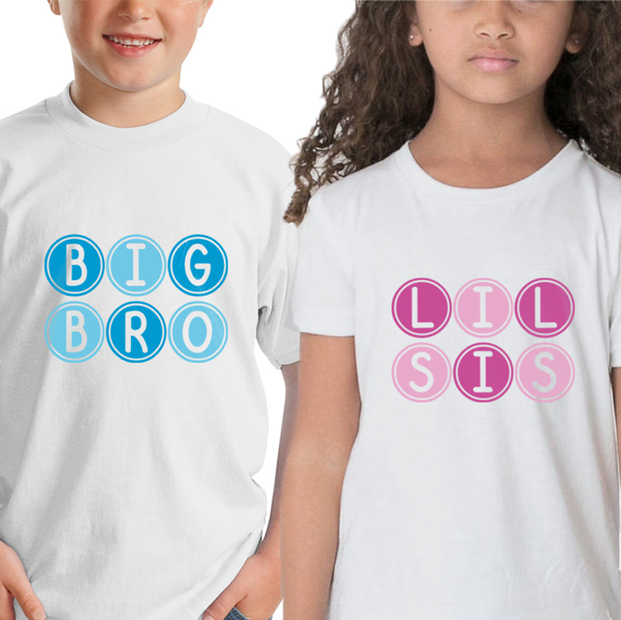 big sis lil sis t shirts