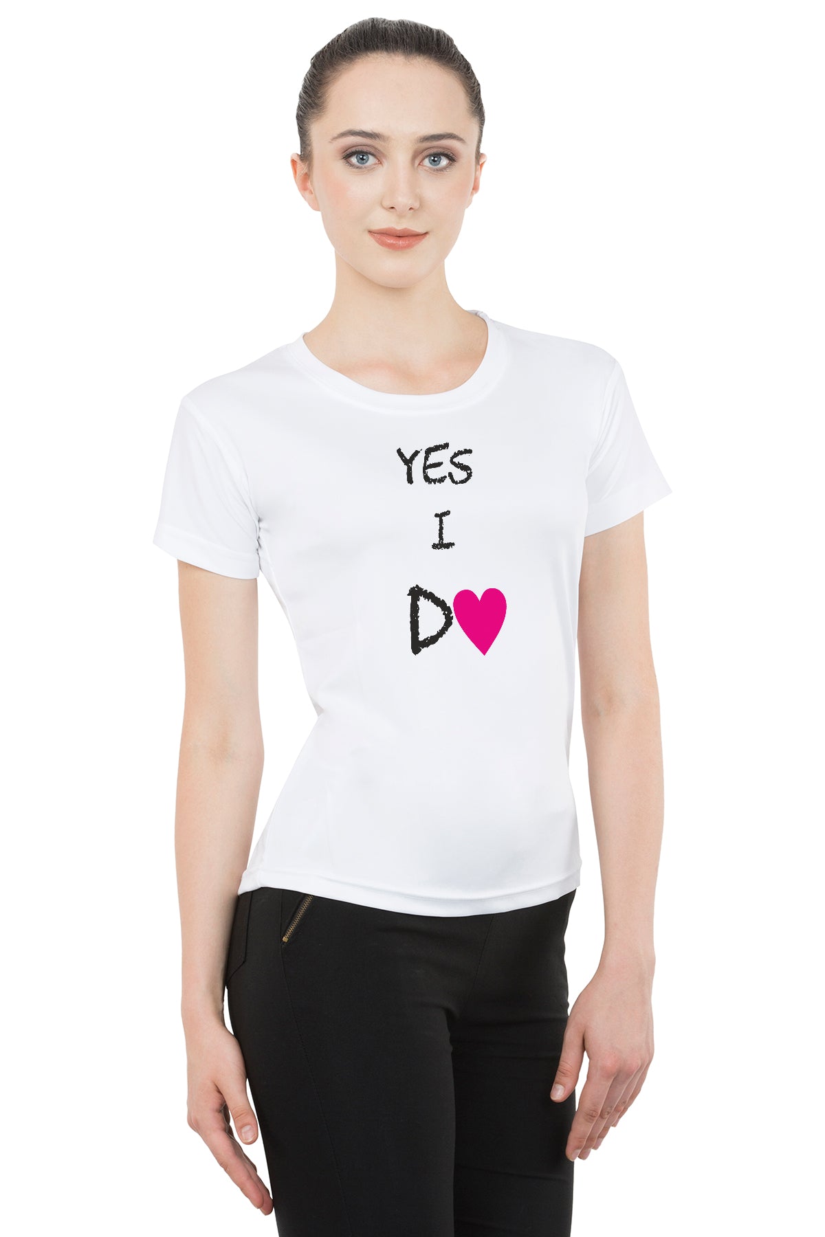 Marry Me matching Couple T shirts- White