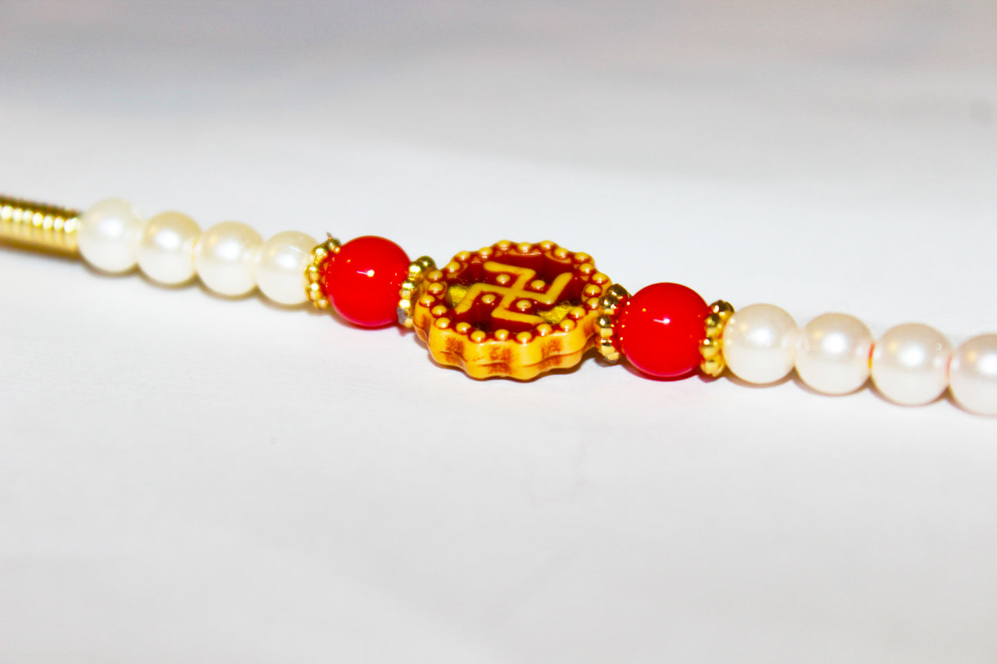 iberry's Rakhi Gift Pack with Set of one Rakhi, Greeting Card and Roli Chawal for Brother|Rakhi Combo with Branded Packaging-3333