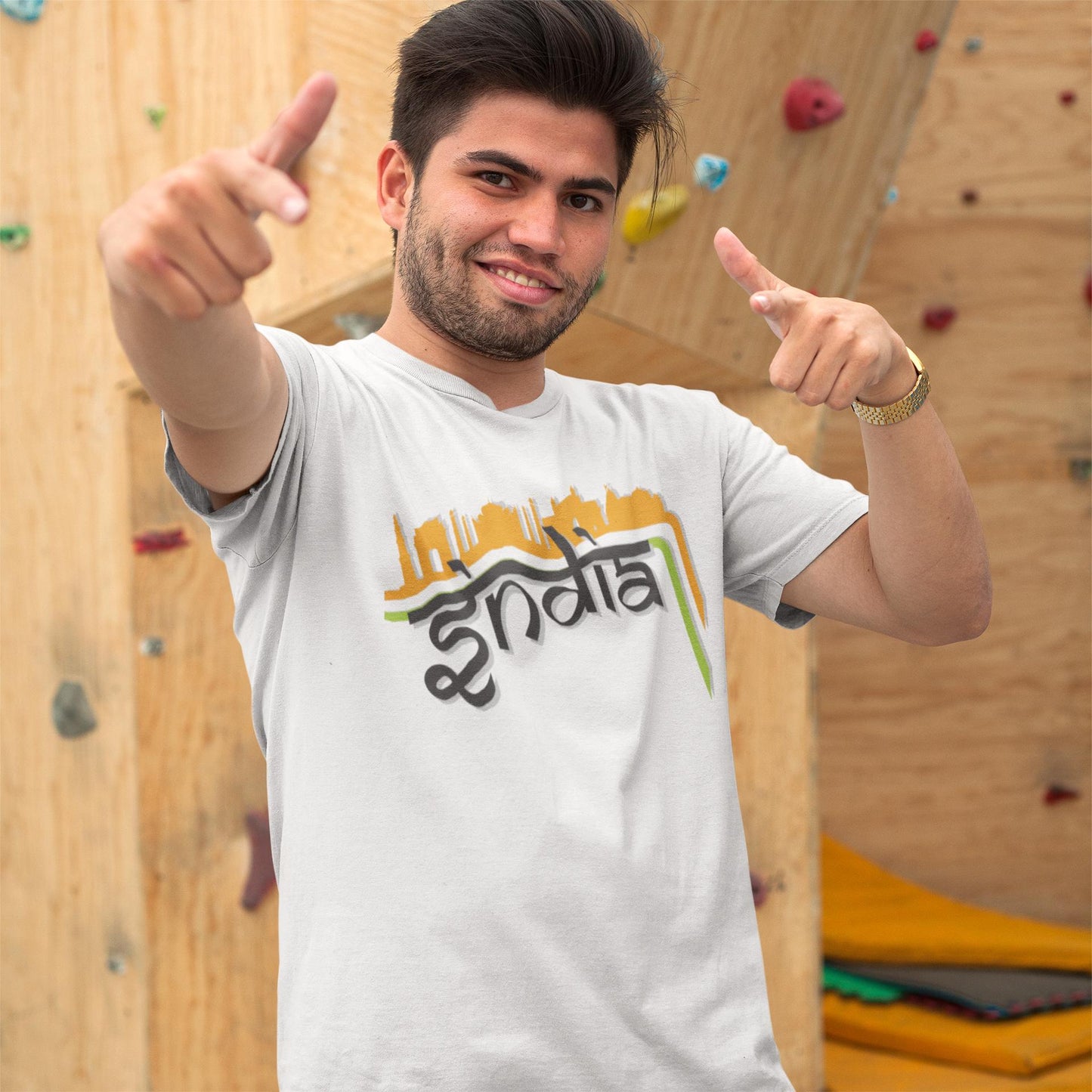 iberry's Independence day t shirt | Republic day t shirts |India t shirts |Patriotic tshirt |15 August t shirts |Round neck cotton tshirts -07