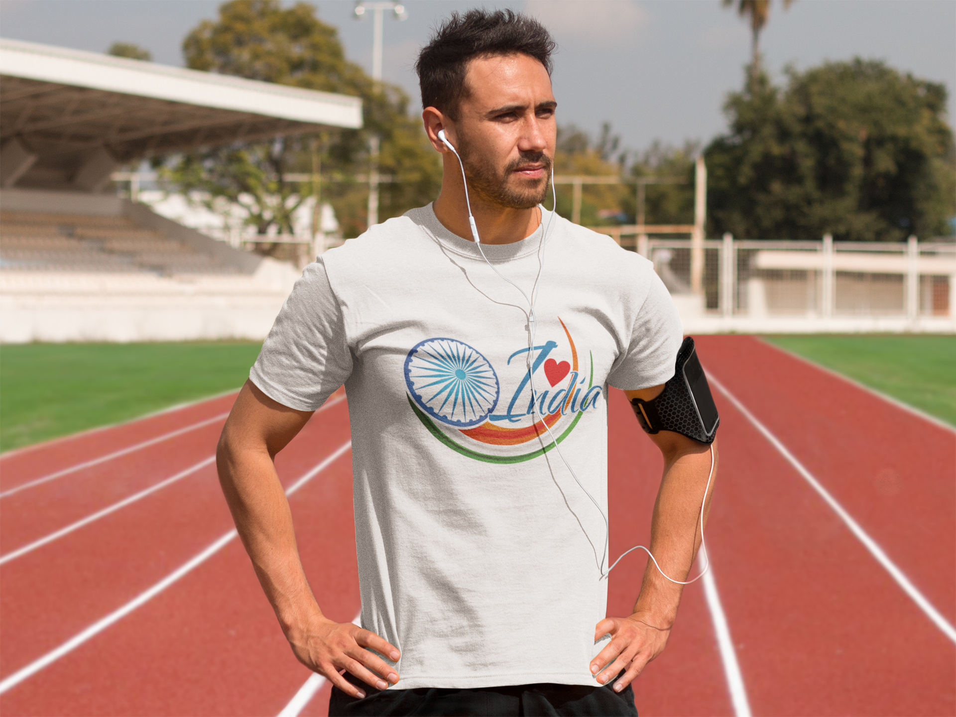 Independence day t shirts, Republic day tshirt, India tshirts - White 04