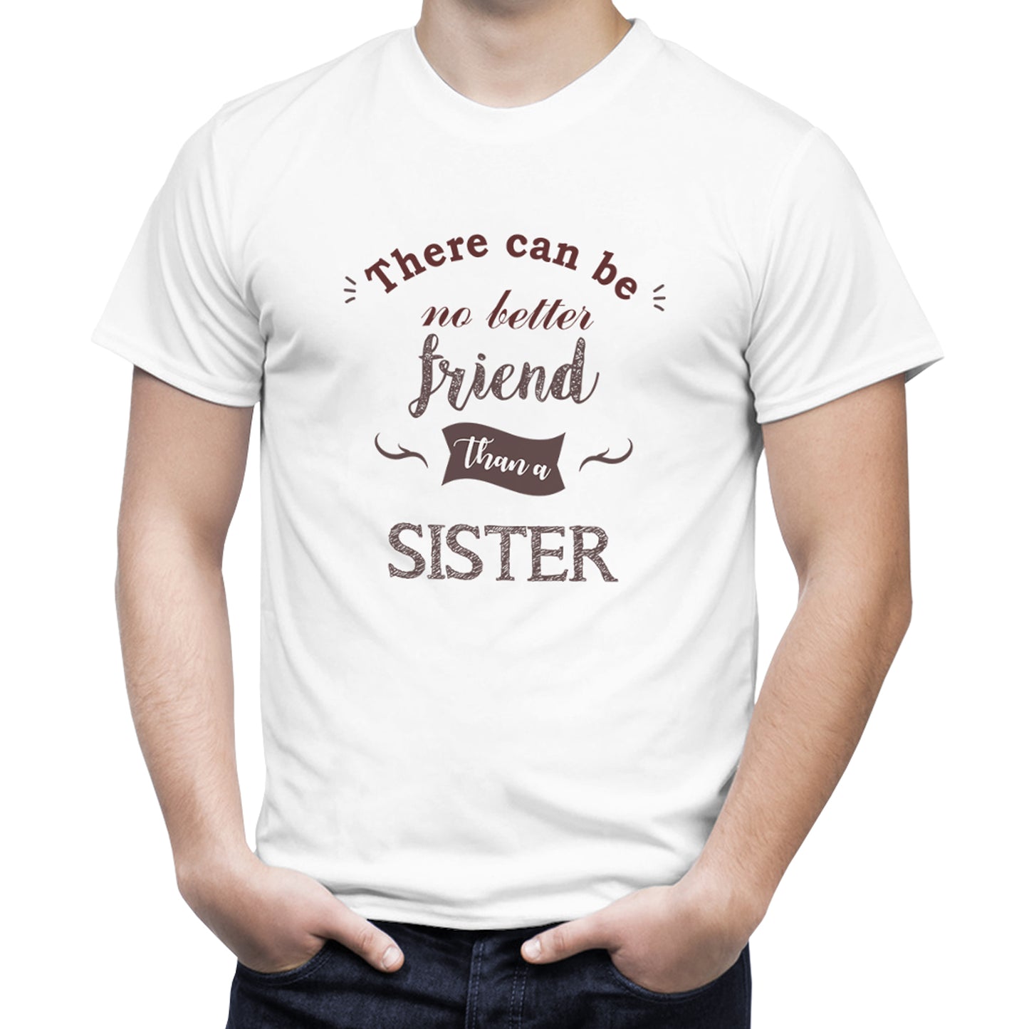 There is no better friend & companion than brother sister matching Sibling t shirts - white