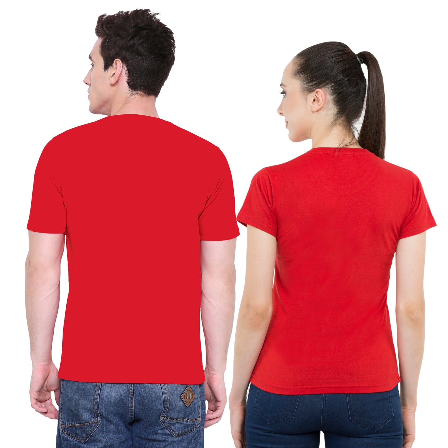 Beer Belly & Baby Belly Maternity Dress|Maternity Couple T shirts- Red