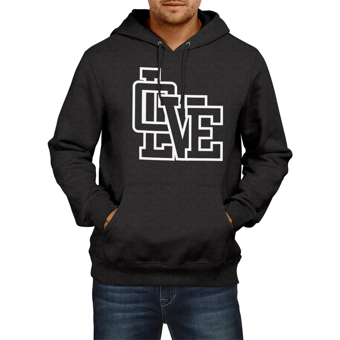 Love Matching Couple Cute Sweatshirts | Couple Hoodies- Black