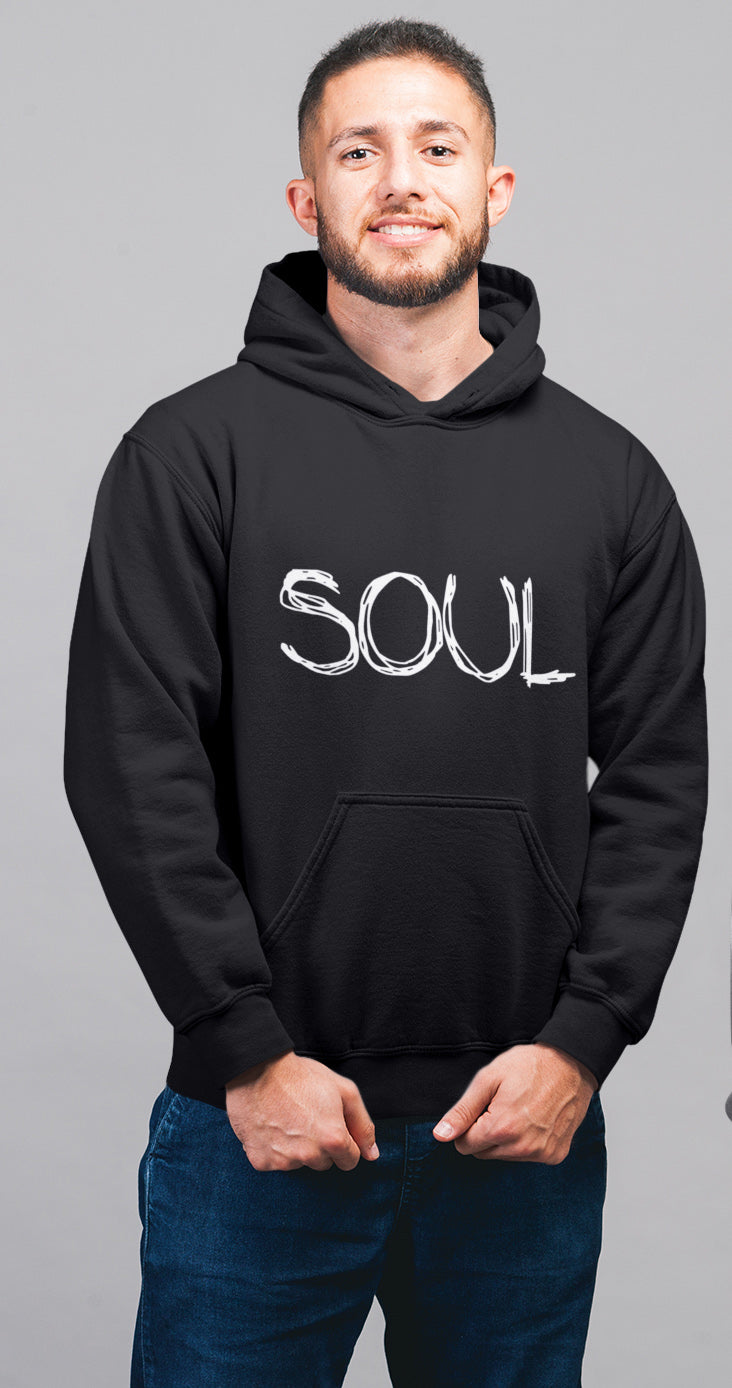 Soul Mate Matching Couple Hoodies for Men & Women Cotton Printed Cute Couple Sweatshirts- (Set of 2)