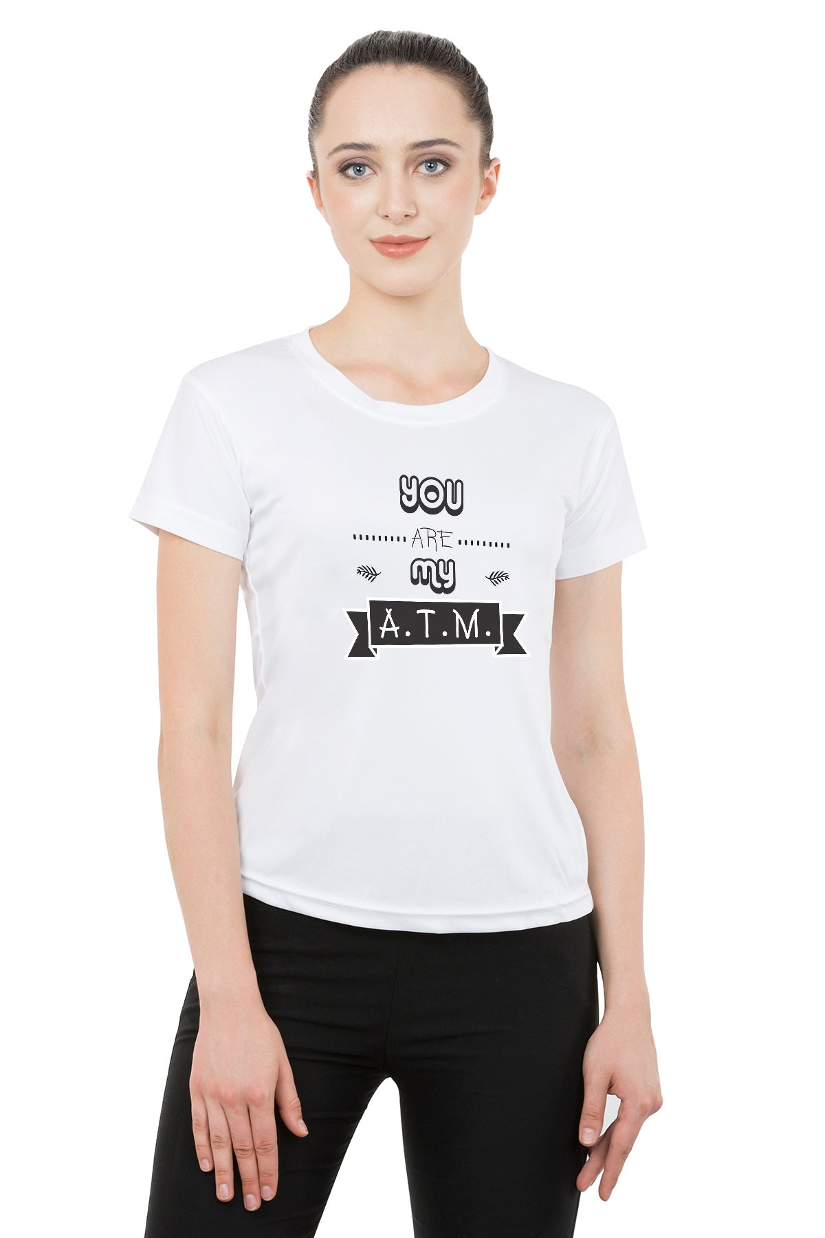 COOK ATM matching Couple T shirts- White