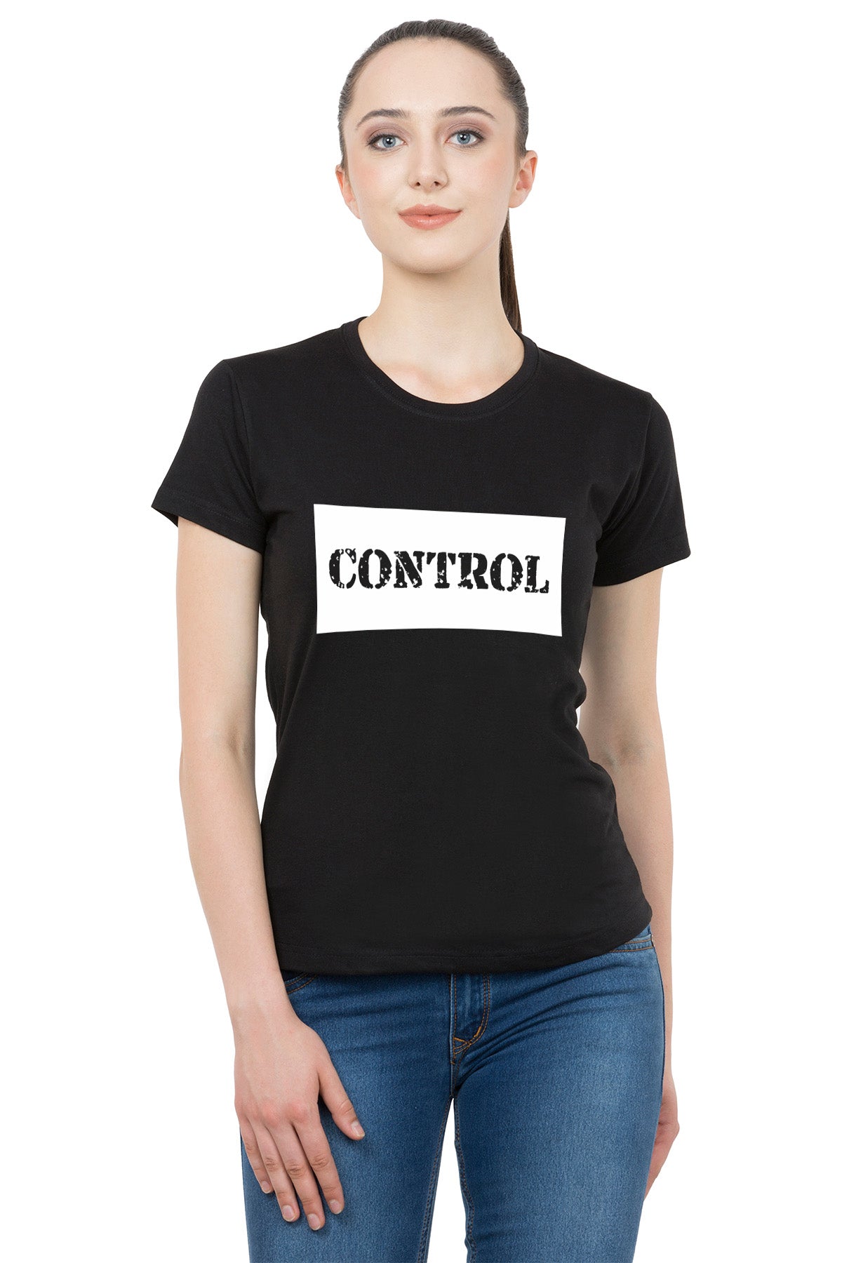 Remote Control matching Couple T shirts- Black