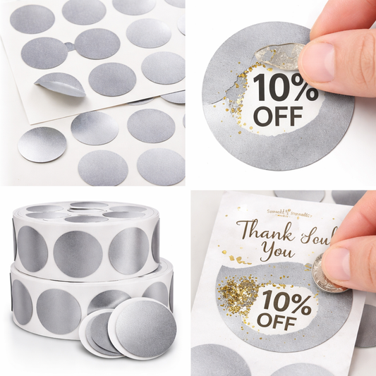Custom Scratch Stickers in India: Unique Marketing & Gifting Idea