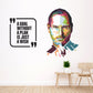 iberry's Inspirational Motivational Quotes Wall Sticker, Goal Without a Plan is just a Wish"- 45 x 60 cm Wall Stickers for Study- Office-01
