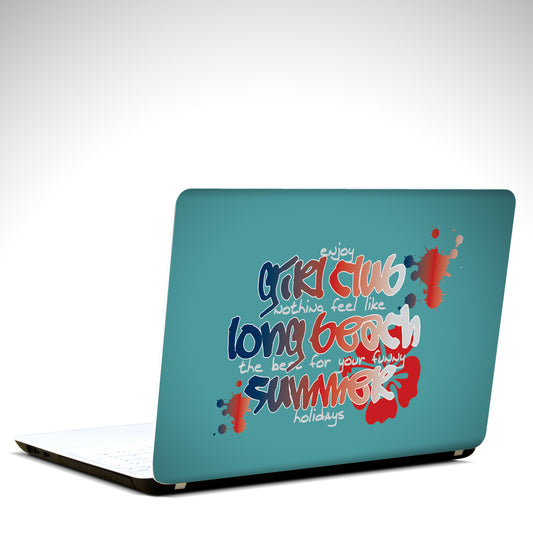 iberry's Vinyl Laptop Skin Sticker Collection for Dell, Hp, Toshiba, Acer, Asus & All Models (Upto 15.6 inches) -03