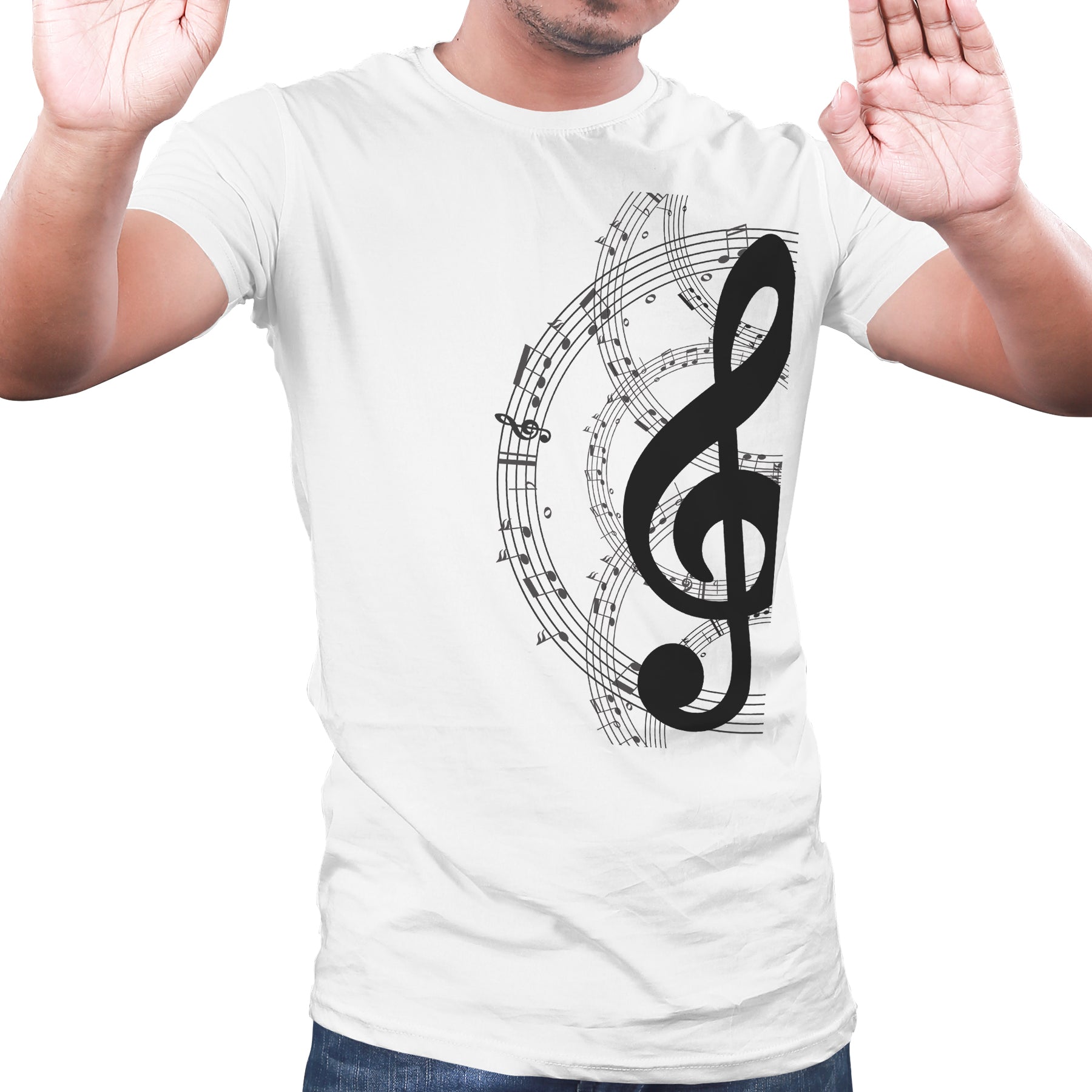 music lovers t shirts, Music themed tshirt, musician tshirts - White 10