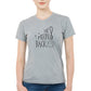 I love you to the moon & back matching Couple T shirts- Grey