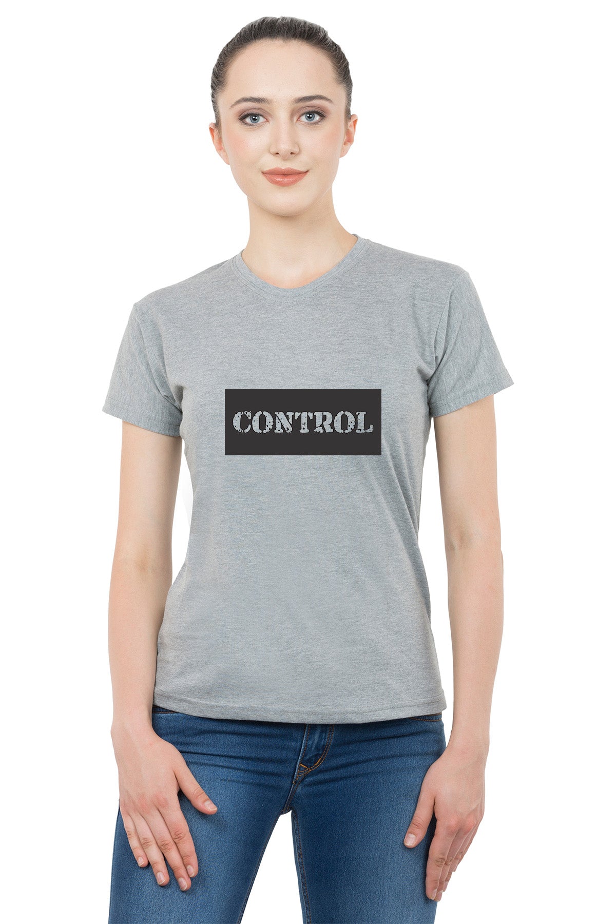 Remote Control matching Couple T shirts- Grey