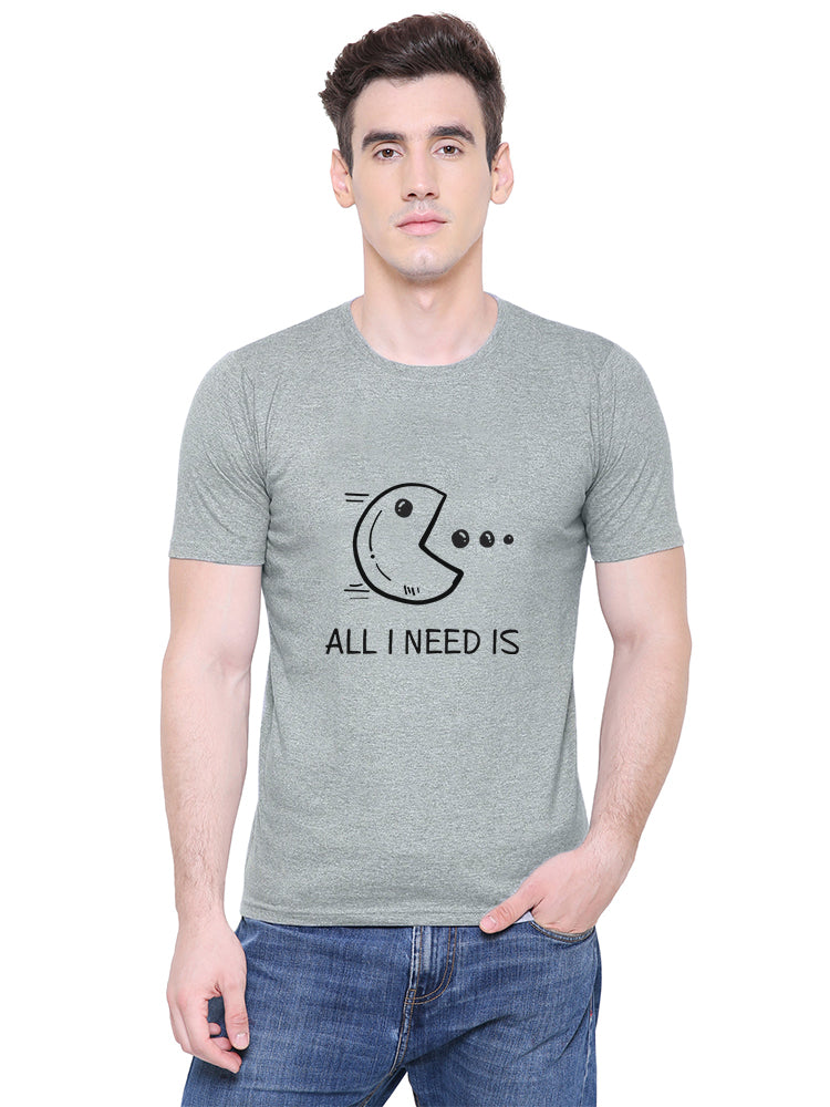 All I need is you matching Couple T shirts- Grey