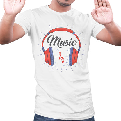 music lovers t shirts, Music themed tshirt, musician tshirts - White 09