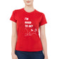 Hard to Get matching Couple T shirts- Red