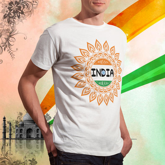 Independence day t shirts, Republic day tshirt, India tshirts - White 21