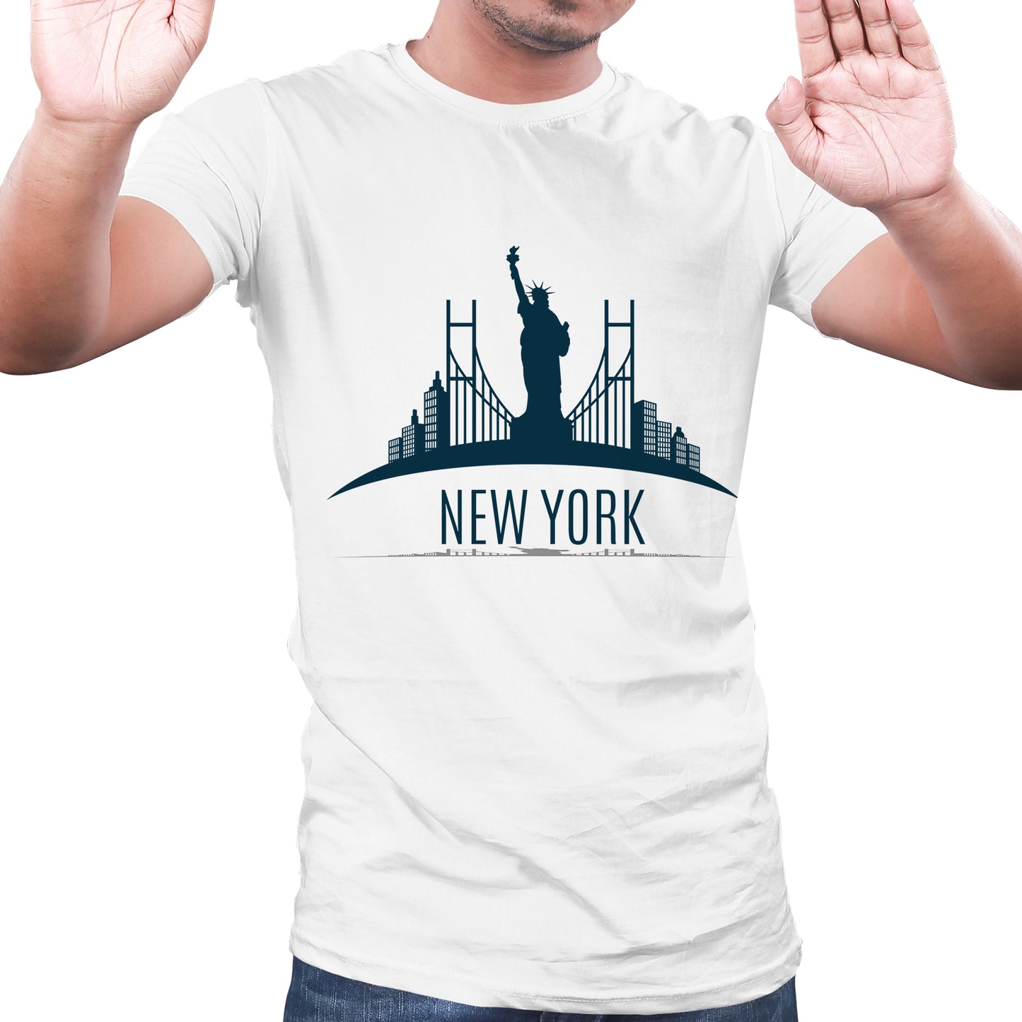Travel the world & Holiday in newyork unisex t shirts - Black