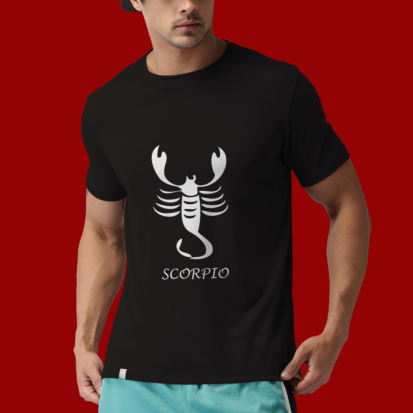 Scorpio zodiac sign tshirt, Personality tshirt, Astrology tshirt- Black