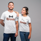 Bride Groom t shirt|wedding tshirts|Couple T shirts- White 06