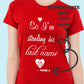 Customized Couple Tshirt- Stole My Heart Matching Couple Tshirt for Men & Women Cotton (Set of 2) Red