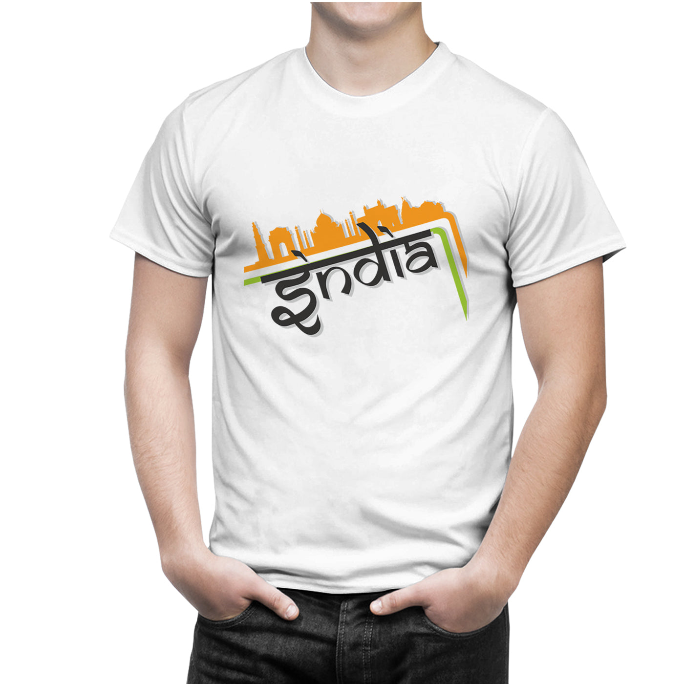 iberry's Independence day t shirt | Republic day t shirts |India t shirts |Patriotic tshirt |15 August t shirts |Round neck cotton tshirts -07