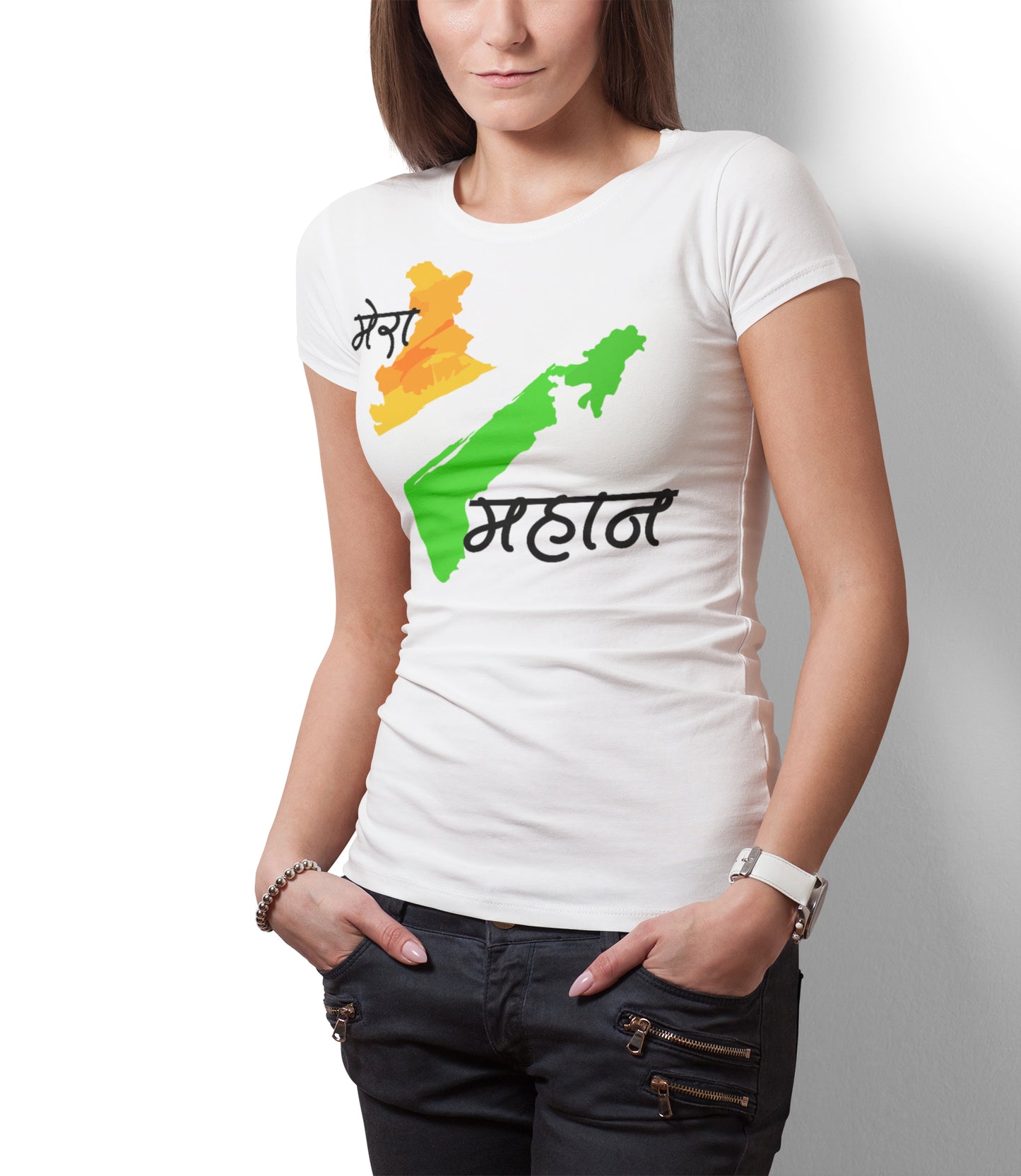 iberry's Independence day t shirt | Republic day t shirts |India t shirts |Patriotic tshirt |15 August t shirts |Round neck cotton tshirts -10